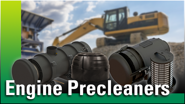 Engine Precleaners and High-Efficiency Filtration
